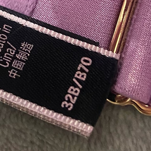 New! Victoria's Secret Very Sexy Purple Unlined Strappy Demi Bra 10306 - Picture 8 of 10